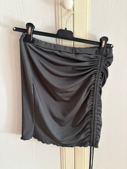 coordinato top gonna spallina